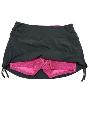 NiIKE Dri-Fit Skort Black Pink Shorts Tie Sides Women’s S.